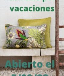 Cerrado por Vacaciones