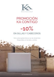 Promoción cabeceros y sillas KA international